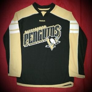 Youth Pittsburgh Penguins Shirt Size M 10/12